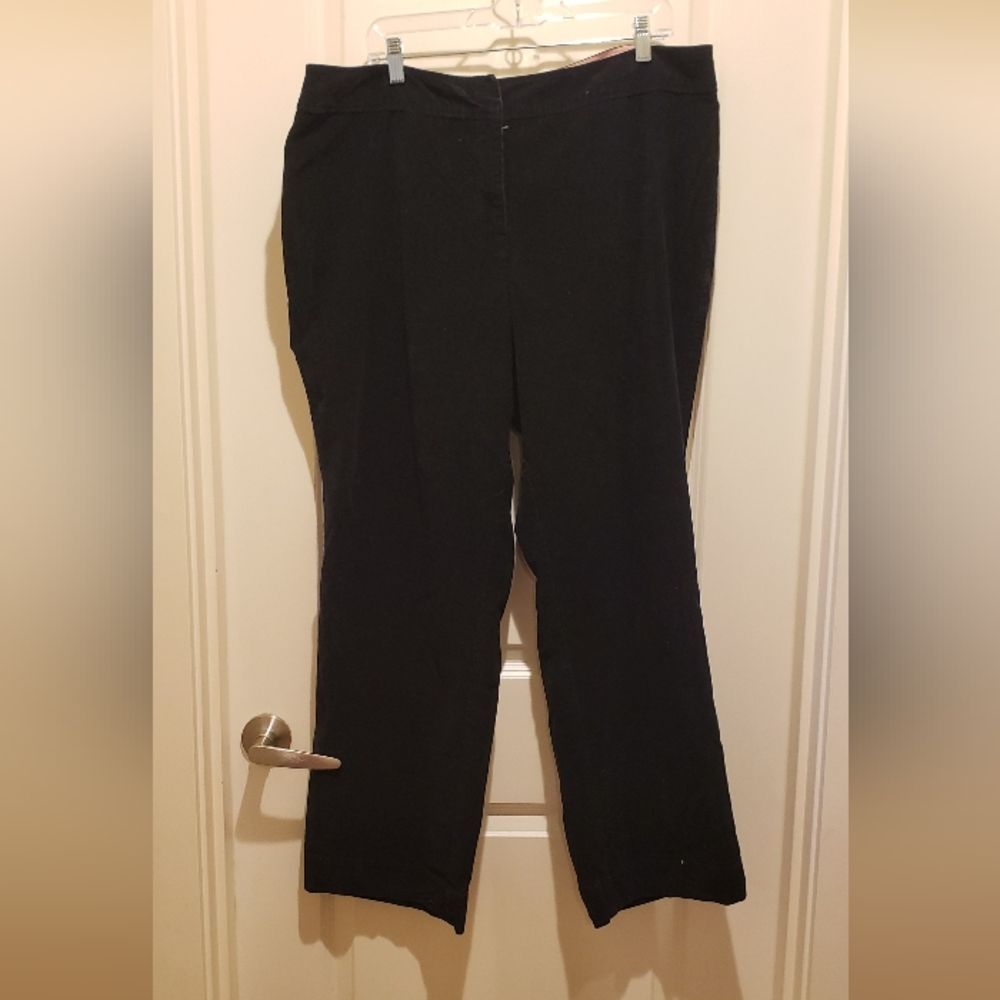 Vintage Courtenay Classic Black Women's Corduroy Pants